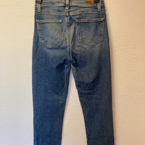 Paige Axel High Rise Jean - Picture 2 of 4